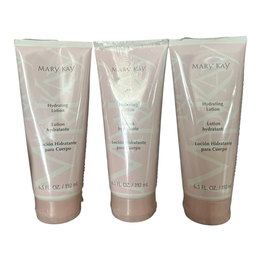 3 Pack MARY KAY Hydrating Lotion 6.5 oz NEW SEALED NOS Discontinued